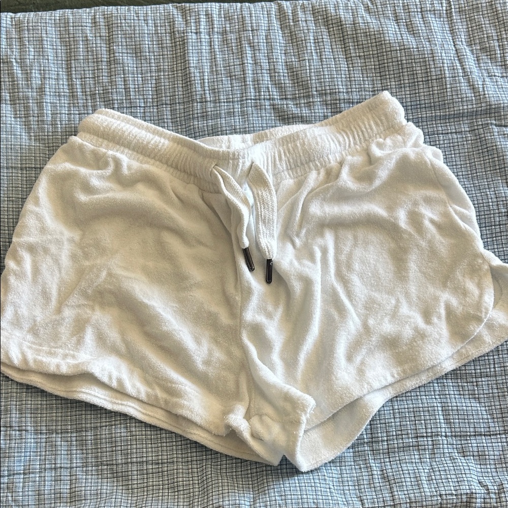Ocean Drive Women's White Athletic Shorts